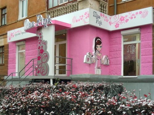Дизайн торца магазина